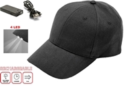 Immagine di CAPPELLI LED BASEBALL NERI